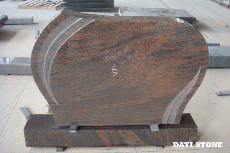 Multicolor Red Granite Stone Tombstone - Dayi Stone Multicolor Red Granite Stone Tombstone - Dayi Stone